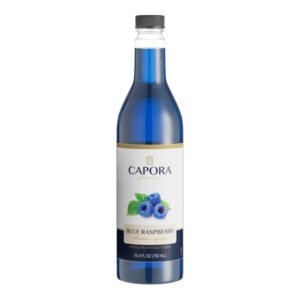 Capora Blue Raspberry Flavoring Syrup 750 mL