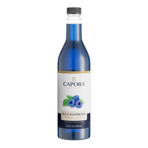 Capora Blue Raspberry Flavoring Syrup 750 mL