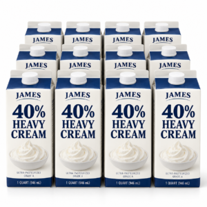 40% Heavy Cream James 12/1qt