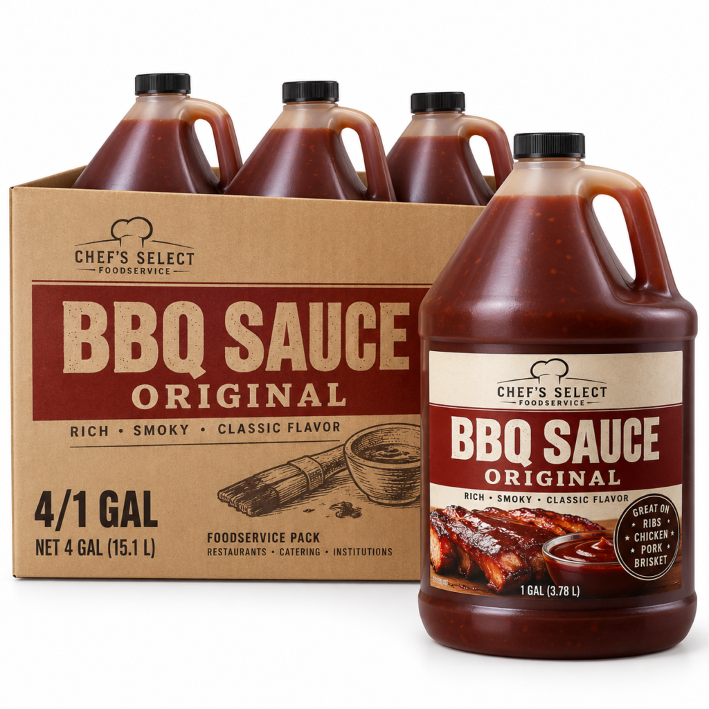 BBQ Sauce Original 4/1gal