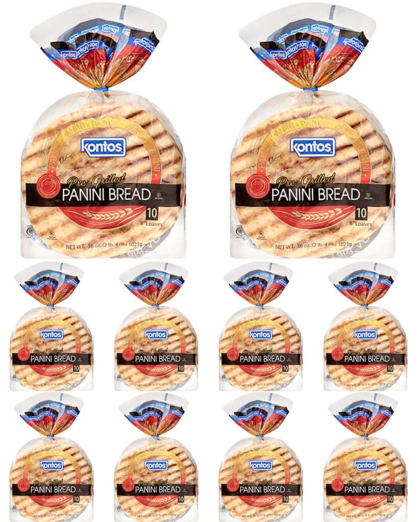 Bread Pre-Grill Panini 8" 10/10CT