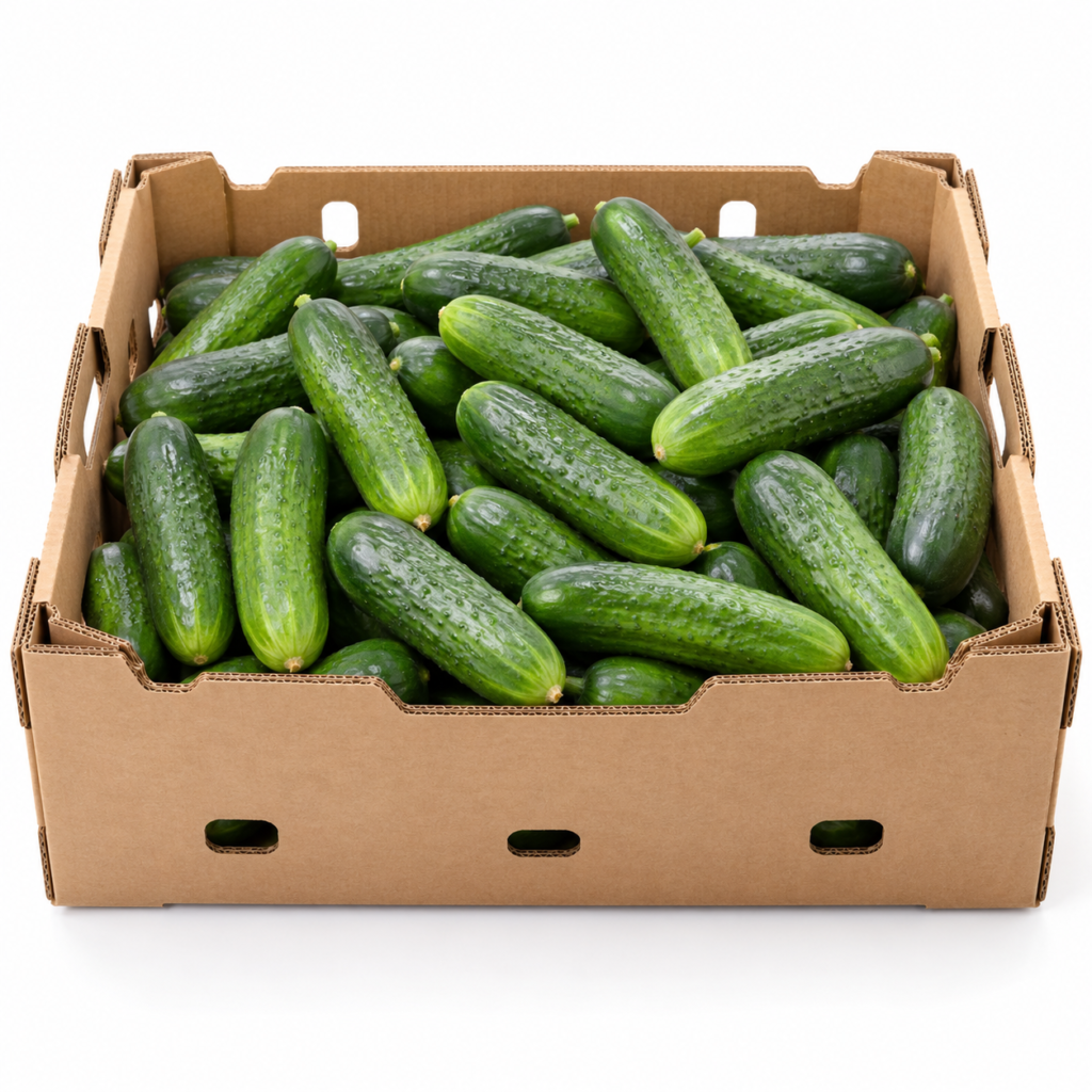 Cucumber Select Box 1/50lb