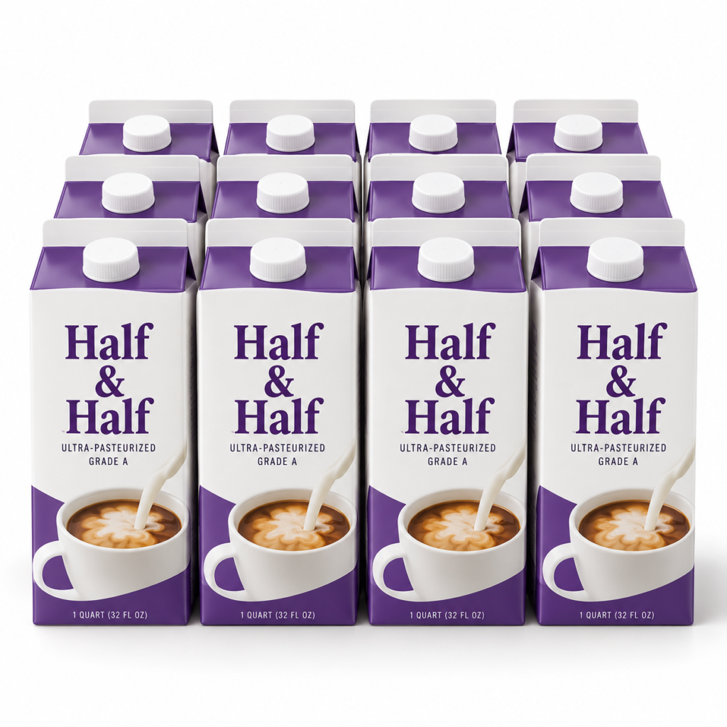 Half & Half 12/1qts