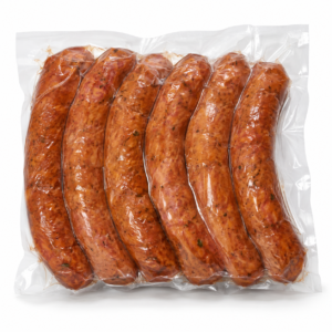 Hot Smoked Turkey Sausage 1/6