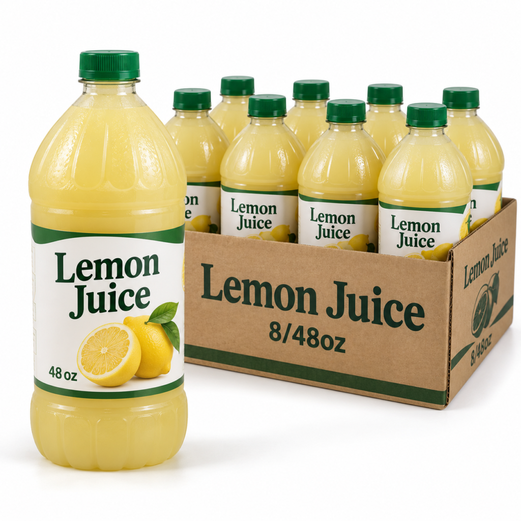 Lemon Juice 8/48oz