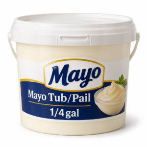 Mayo Tub/Pail 1/4gal
