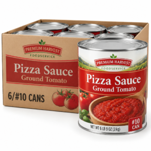 Pizza Sauce Ground Tomato 6/#10