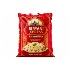 Rice BAG RED Basmati BIRYANI XPRESS 2/20 lb
