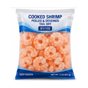 Shrimp Cooked T/OFF 91/110 5/2LBS
