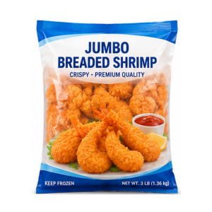 Shrimp Jumbo Breaded 1/3LB