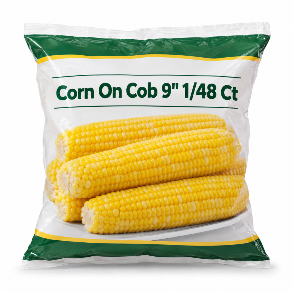Corn On Cob 9"1/48Ct