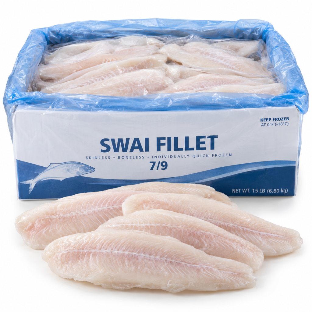 Fish Swai Fillet 7/9 1/15LB