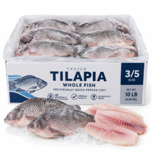 Fish Tilapia 3/5 IQF 1/10LB