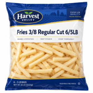 Fries 3/8 Regular Cut 6/5LB
