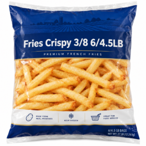 Fries Crispy 3/8 6/4.5LB