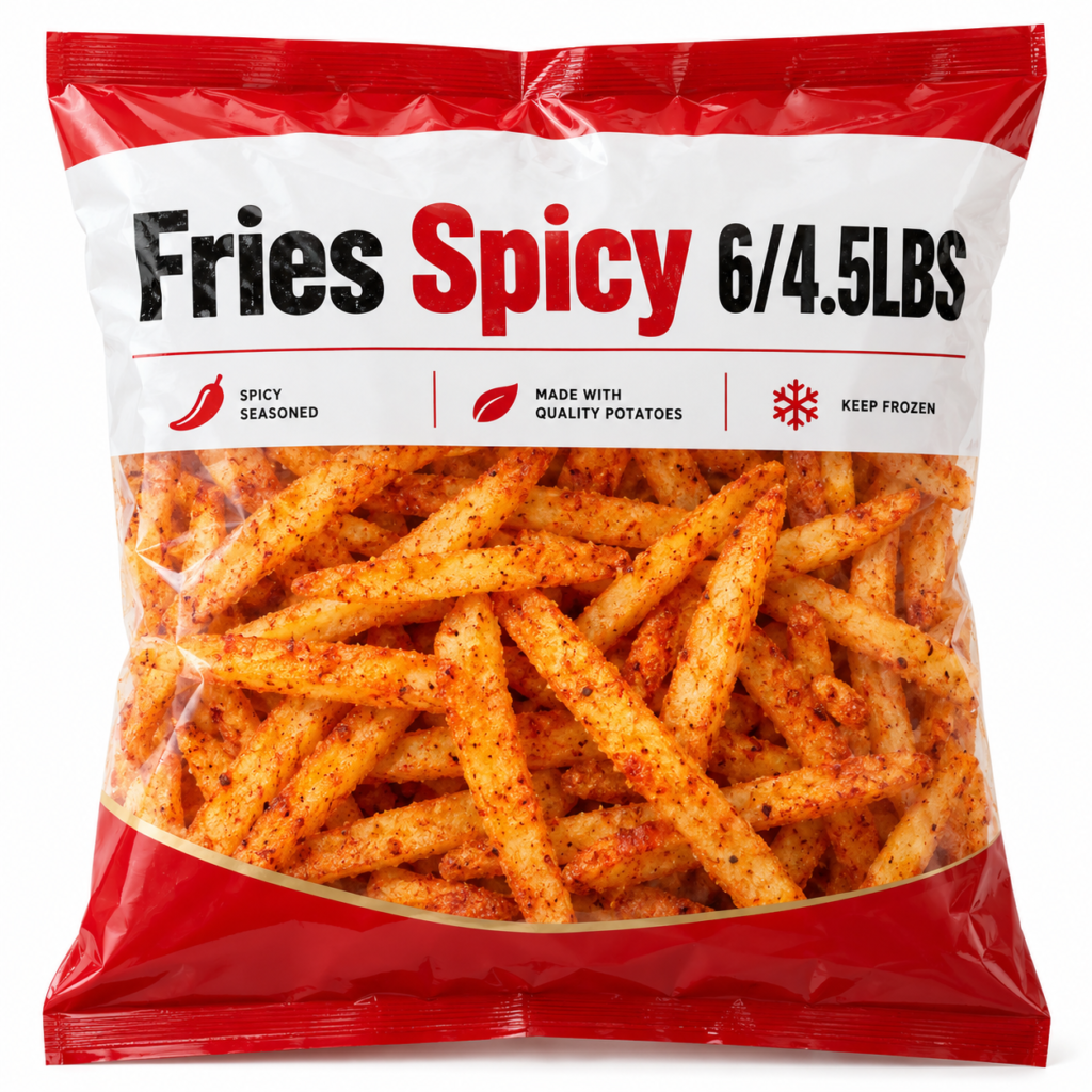 Fries Spicy 6/4.5LBS
