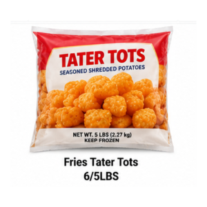 Fries Tater Tots 6/5LBS