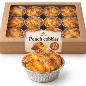 Peach cobbler 12ct