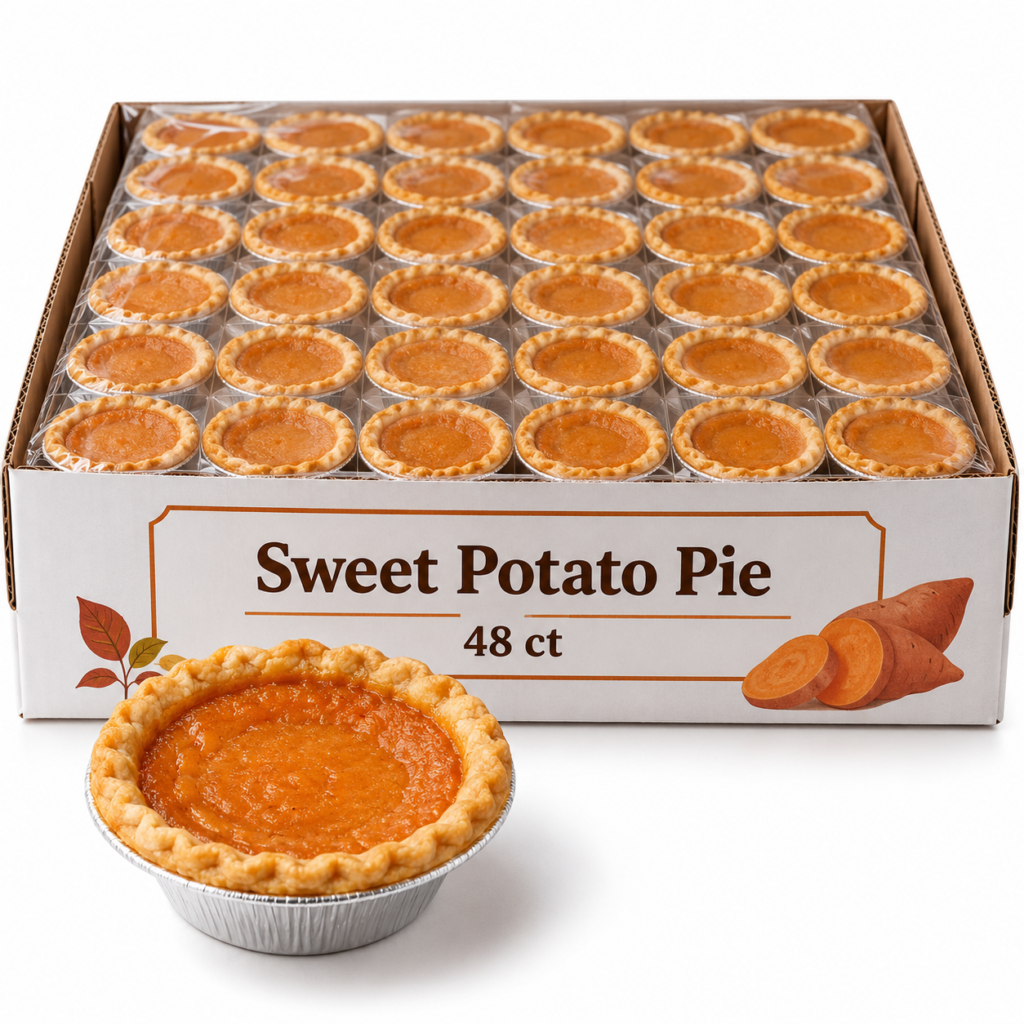 Sweet Potato Pie  48 ct