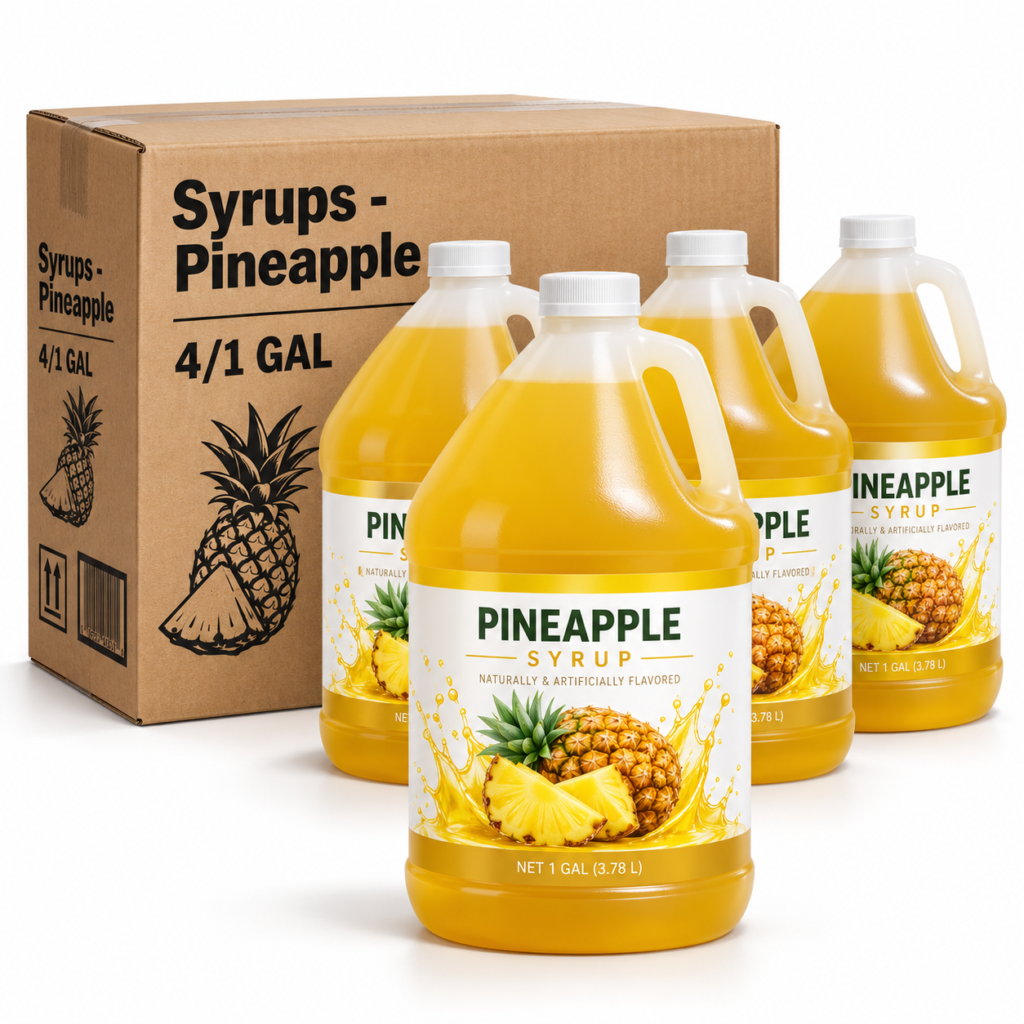 Syrup Pineapple 4/1Gal