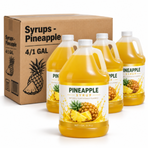 Syrup Pineapple 4/1Gal