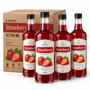 Syrups – Strawberry 4/750 ML