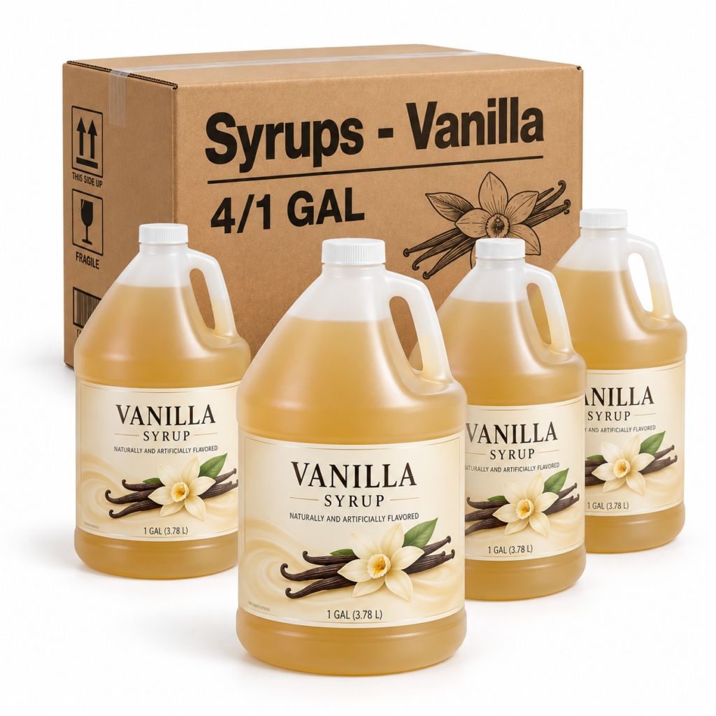 Syrups - Vanilla 4/1 GAL