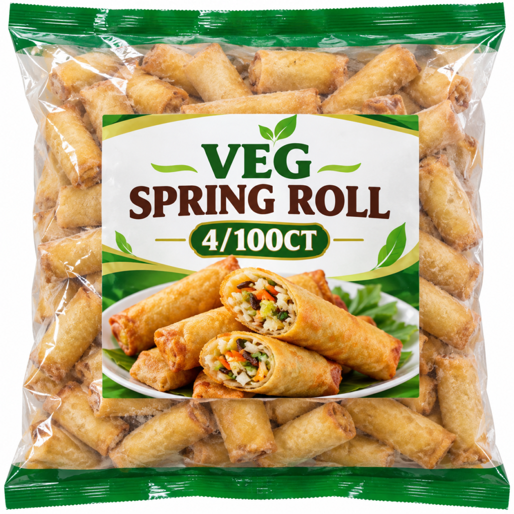Veg Spring Roll 4/100CT